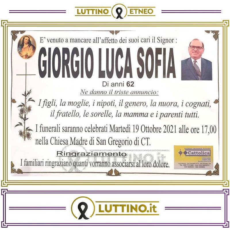 Giorgio Luca  Sofia 